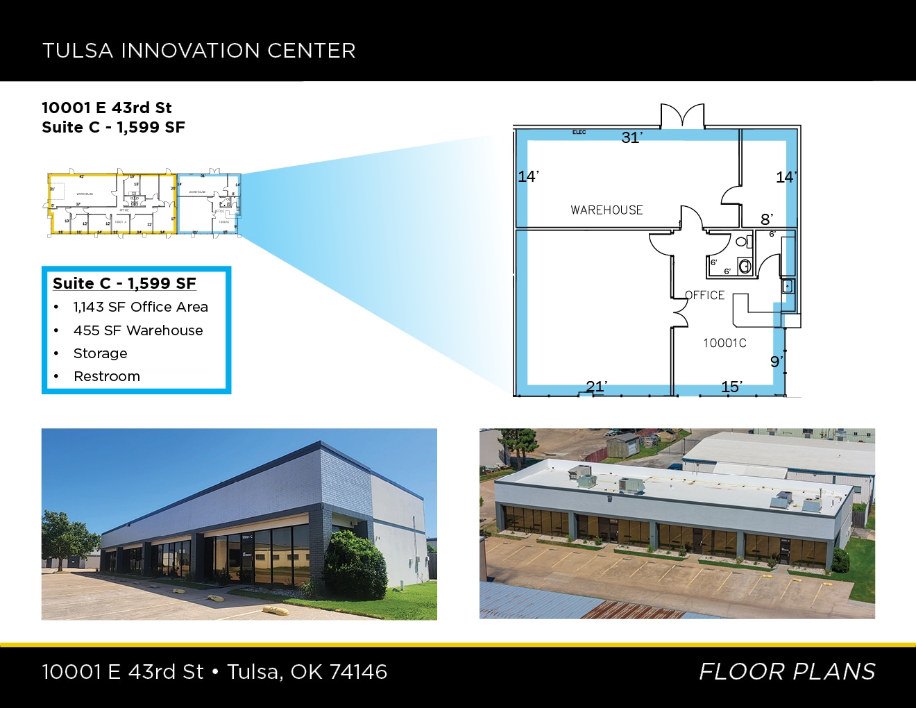 4305 S Mingo Rd, Tulsa, OK for lease Interior Photo- Image 1 of 1