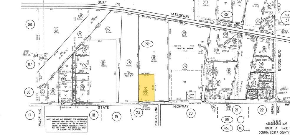 3201-3299 E 18th St, Antioch, CA for lease - Plat Map - Image 2 of 5