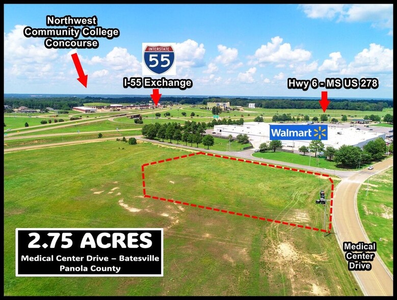 2.75 acres Medical Center Dr, Batesville, MS for sale - Other - Image 2 of 10