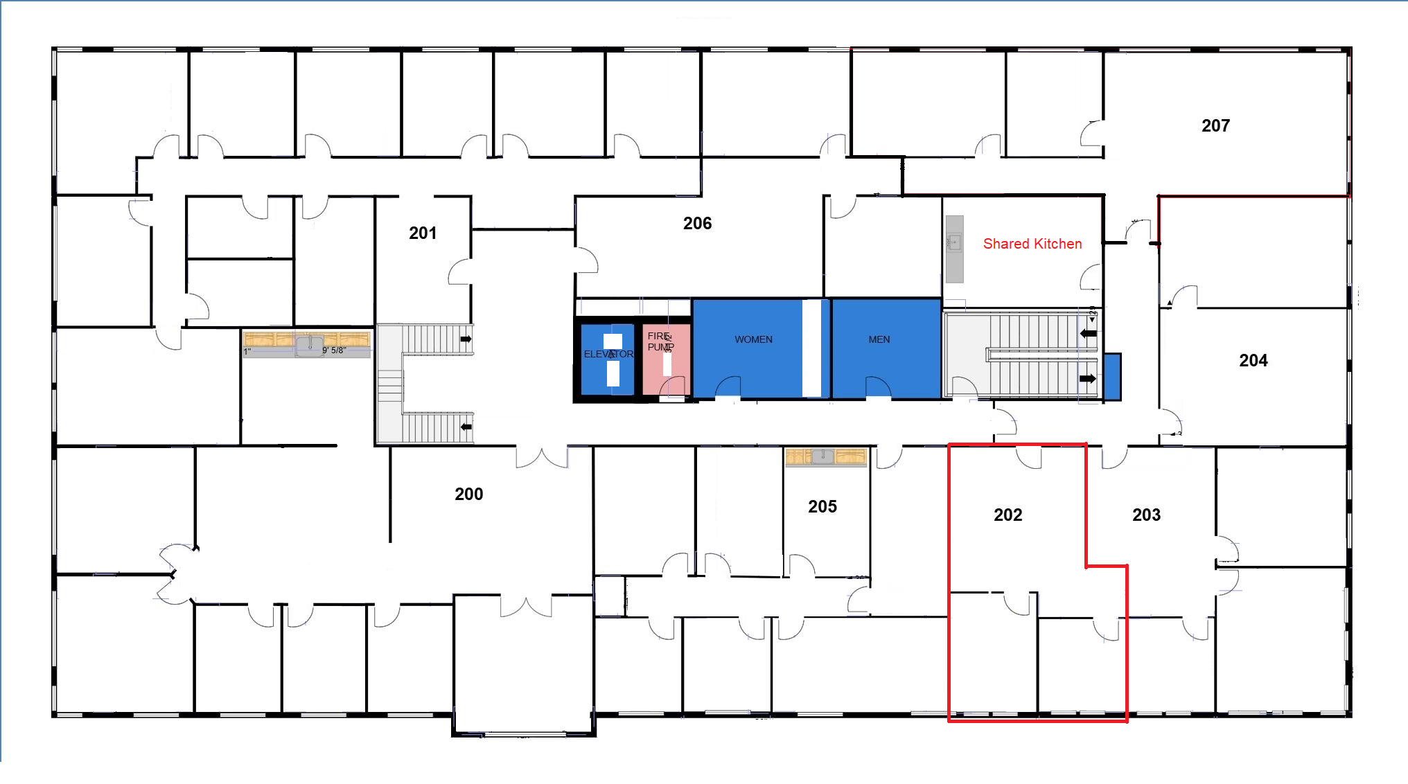 5985 Rice Creek Pky, Shoreview, MN for lease Floor Plan- Image 1 of 7