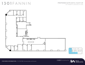 1301 Fannin St, Houston, TX for lease Floor Plan- Image 1 of 1