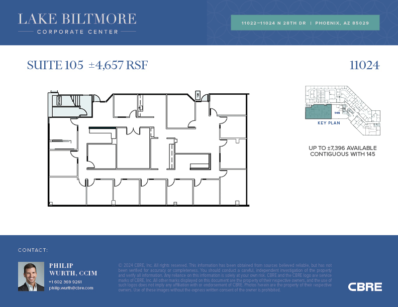 11022-11024 N 28th Dr, Phoenix, AZ for lease Floor Plan- Image 1 of 1