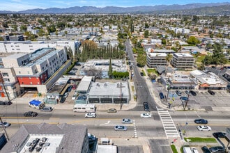11119-11123 Burbank Blvd, North Hollywood, CA - AERIAL  map view - Image1