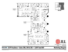 3379 Peachtree Rd NE, Atlanta, GA for lease Floor Plan- Image 2 of 2