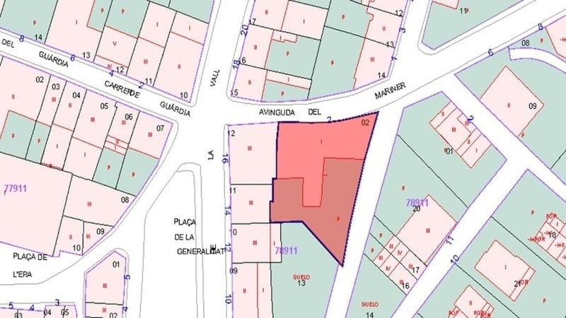 Avinguda del Mariner, 2, Sant Pau de Segúries, Gerona for sale - Plat Map - Image 3 of 5