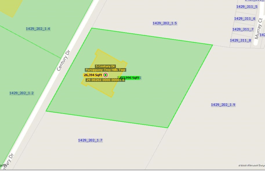 5 Century Dr, Parsippany, NJ for sale - Plat Map - Image 2 of 6