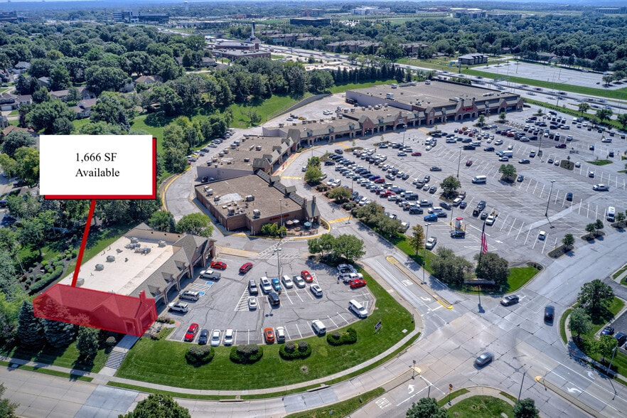 587-597 N 155th Plz, Omaha, NE for lease - Aerial - Image 1 of 7