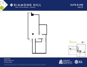 2490 W 26th Ave, Denver, CO for lease Floor Plan- Image 1 of 2