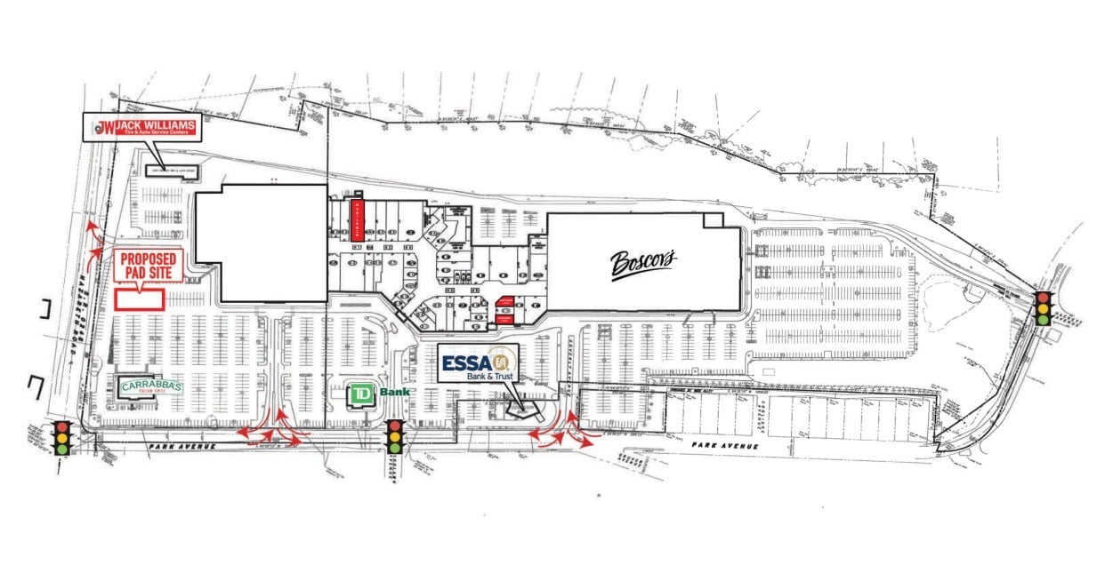 123 Palmer Park Mall, Easton, PA for lease Floor Plan- Image 1 of 1