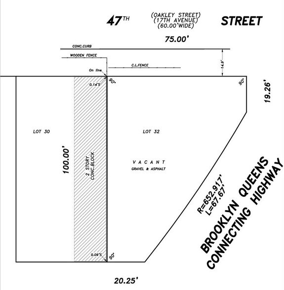 23-54 Brooklyn Queens Expy, Astoria, NY for sale - Floor Plan - Image 1 of 1