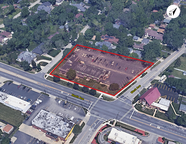 533 W North Ave, Elmhurst, IL for sale - Aerial - Image 1 of 10