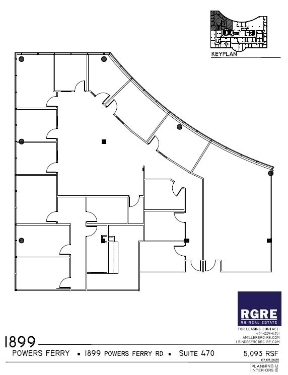1899 Powers Ferry Rd SE, Atlanta, GA for lease Floor Plan- Image 1 of 2