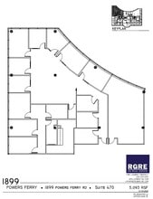 1899 Powers Ferry Rd SE, Atlanta, GA for lease Floor Plan- Image 1 of 2