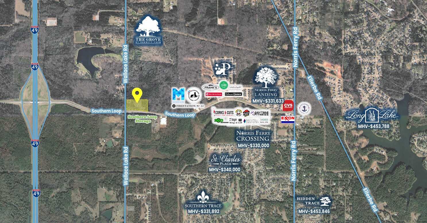 0 Wallace Lake Rd, Shreveport, LA 71106 Land for Sale