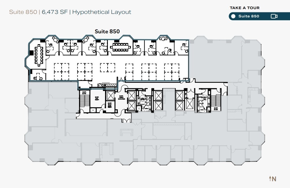 550 W C St, San Diego, CA for lease Floor Plan- Image 1 of 1