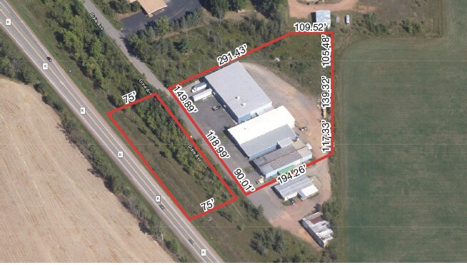 4003 Dixie Ave, Wausau, WI for lease Aerial- Image 1 of 10