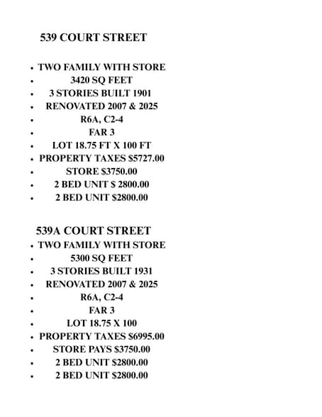 539-539A Court St, Brooklyn, NY for sale - Building Photo - Image 2 of 5