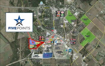 Lakeside Dr, Kaufman, TX - AERIAL map view - Image1