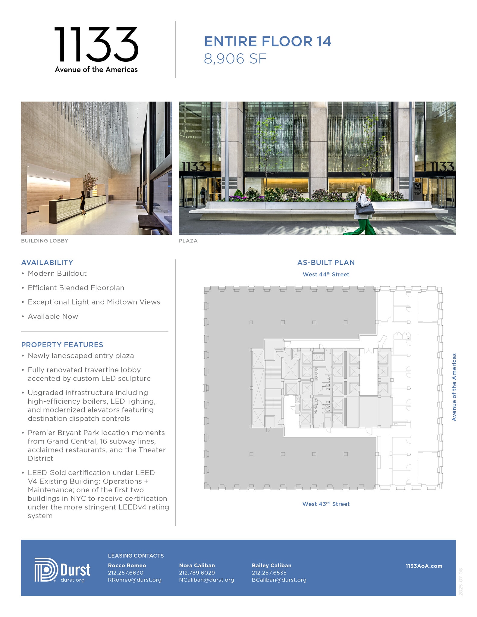 1133 Avenue of the Americas, New York, NY for lease Building Photo- Image 1 of 1