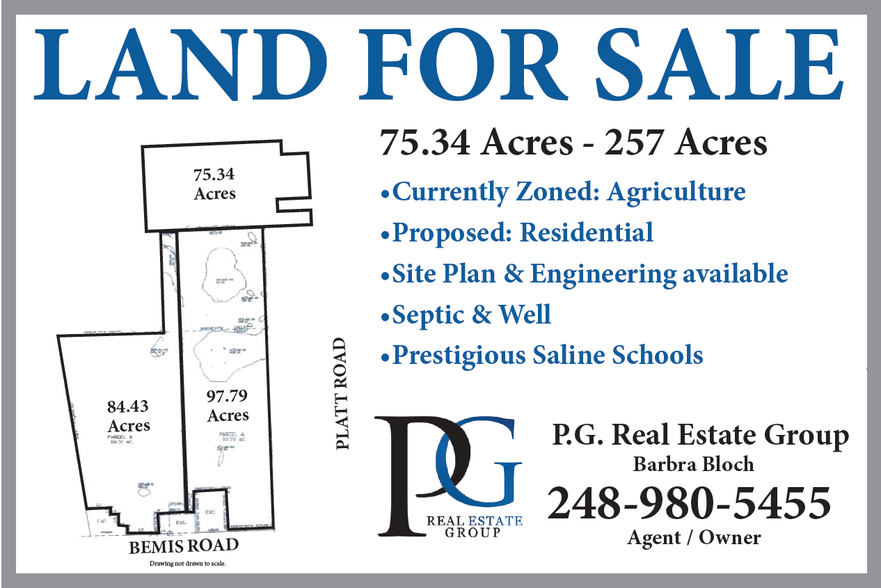 Bemis & Platt Rd, Saline, MI for sale - Building Photo - Image 2 of 3