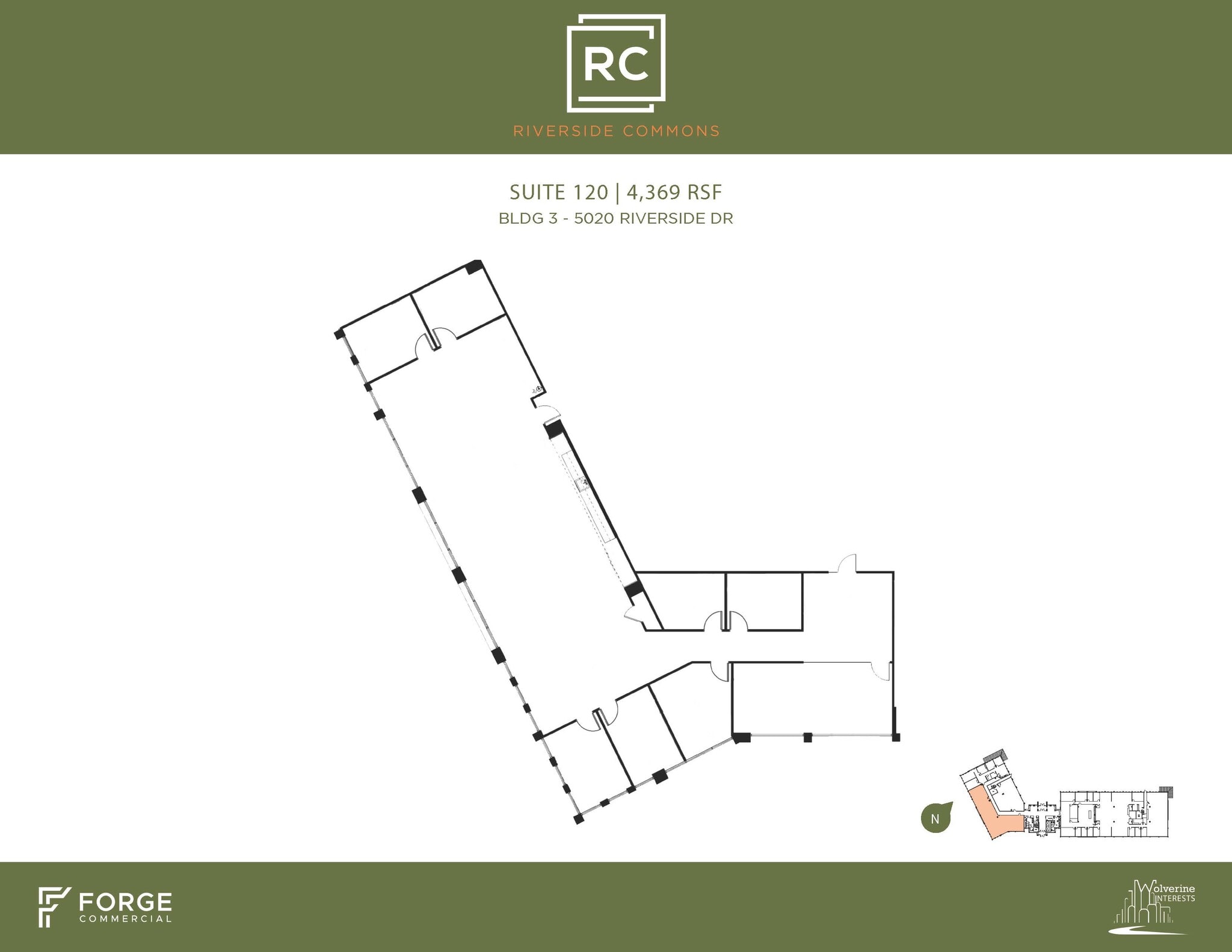 5020 Riverside, Irving, TX for lease Floor Plan- Image 1 of 5