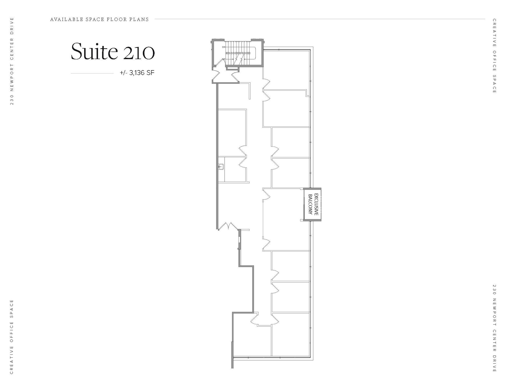 230 Newport Center Dr, Newport Beach, CA for lease Floor Plan- Image 1 of 1