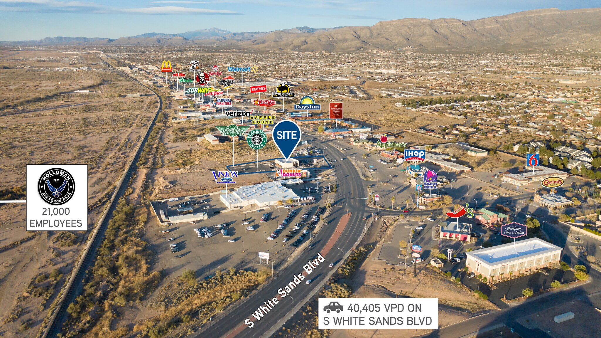 1300 N White Sands Blvd, Alamogordo, NM 88310 Retail for Lease