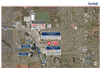 W Airport Boulevard & W Aliana Trace dr, Richmond, TX - AERIAL  map view