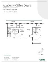 600-650 Academy Dr, Northbrook, IL for lease Floor Plan- Image 2 of 2