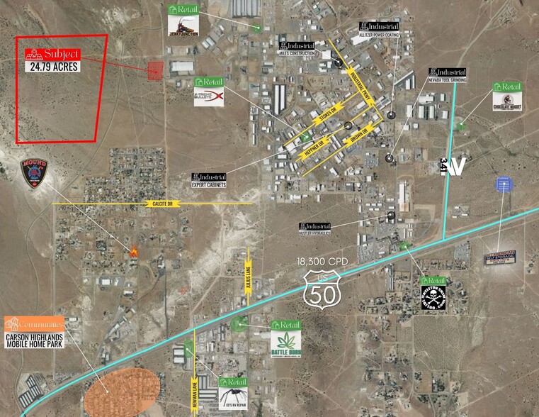 Land in Carson City, NV for sale - Primary Photo - Image 1 of 3