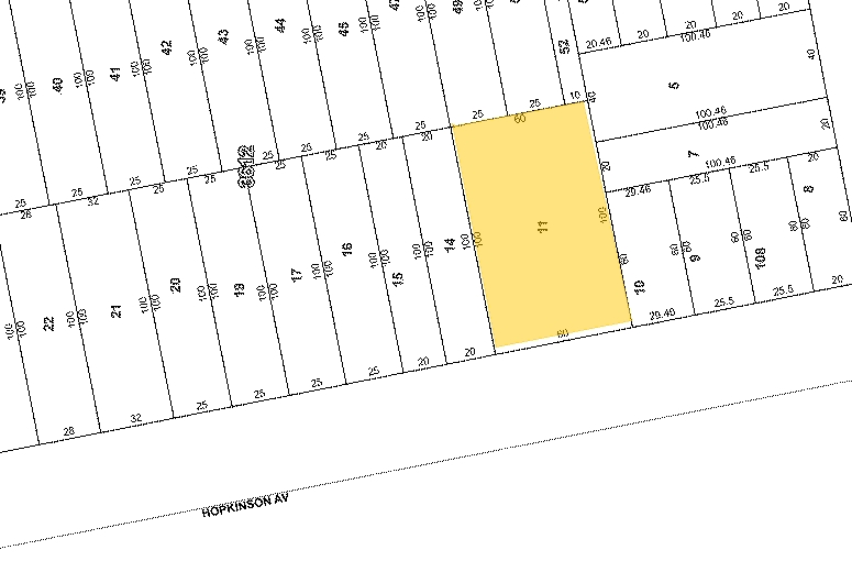 913-919 Thomas S Boyland St, Brooklyn, NY for sale - Plat Map - Image 3 of 3