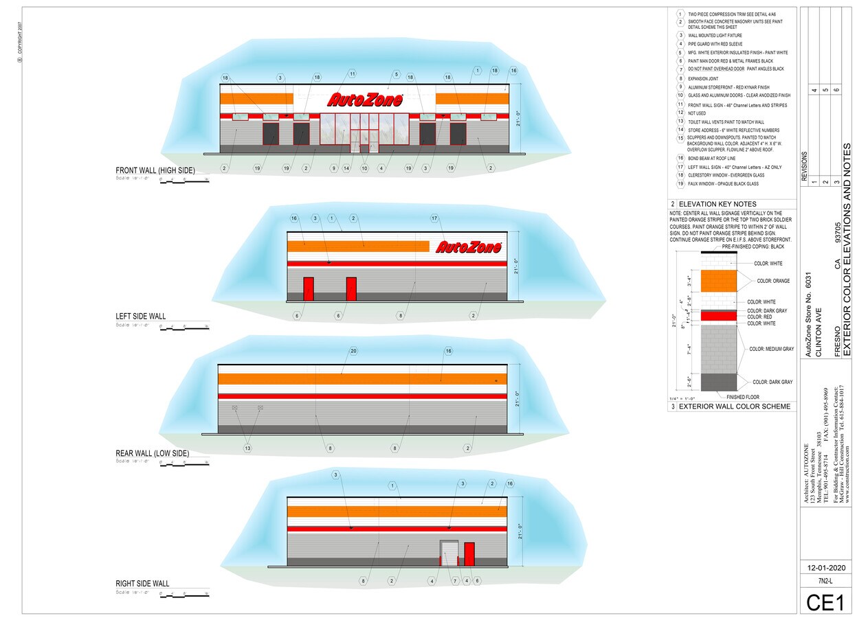 AutoZone, Fresno, CA 93705 Brand New Ground Lease Rare N. CA Asset
