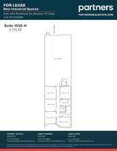 1656-1660 Townhurst Dr, Houston, TX for lease Site Plan- Image 1 of 1