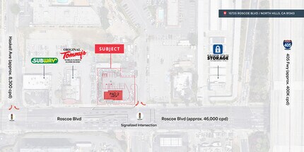 15725 Roscoe Blvd, North Hills, CA for lease Site Plan- Image 1 of 1