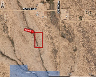 More details for 243rd & Frontier St ave, Wittmann, AZ - Land for Sale