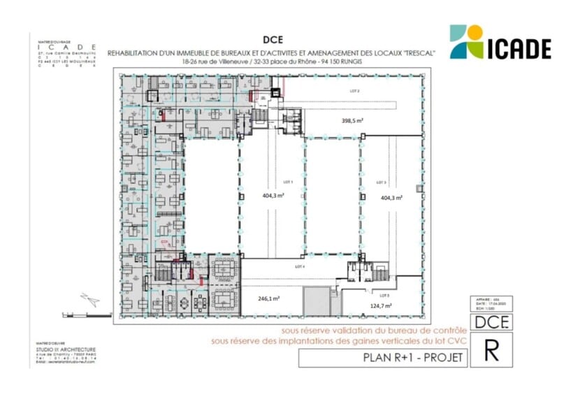 31-32 Place Du Rhône, 94150 Rungis, Rungis for lease - Site Plan - Image 2 of 2