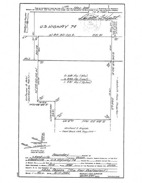 7130 E Marshville Blvd, Marshville, NC for sale - Building Photo - Image 1 of 1