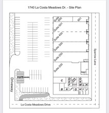 1740 La Costa Meadows Dr, San Marcos, CA for lease Site Plan- Image 1 of 1