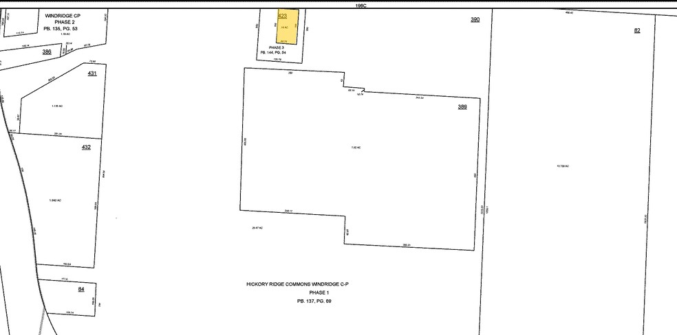 6255 Winchester Rd, Memphis, TN for lease - Plat Map - Image 2 of 7