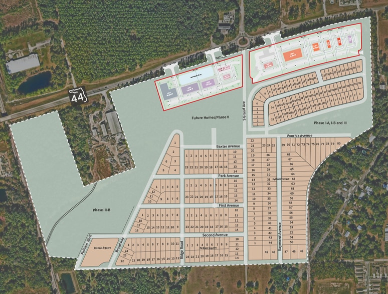 2190 New York Ave, Deland, FL for lease - Site Plan - Image 1 of 6