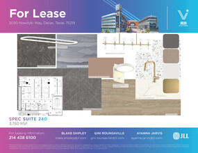 3030 Nowitzki Way, Dallas, TX for lease Floor Plan- Image 1 of 2