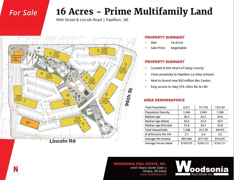 96th & Lincoln Rd, Papillion, NE for sale - Other - Image 1 of 1