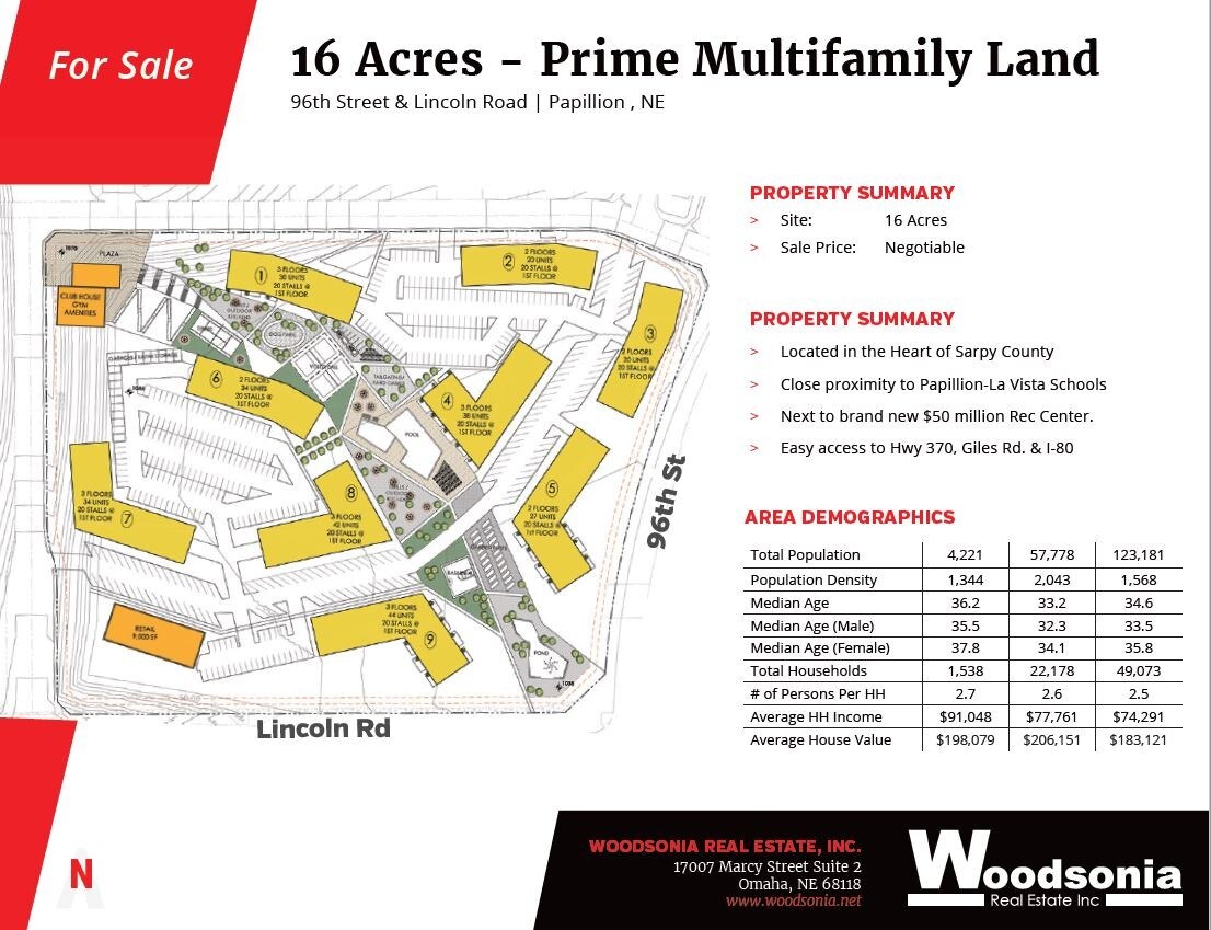 96th & Lincoln Rd, Papillion, NE for sale Other- Image 1 of 1