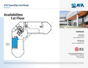 518 Township Line Rd, Blue Bell, PA for lease Floor Plan- Image 1 of 1