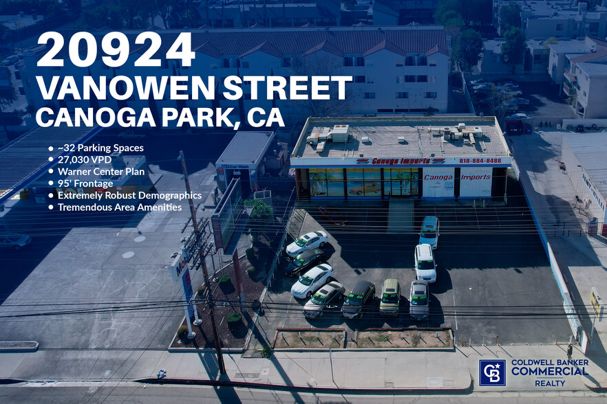 20924 Vanowen St, Canoga Park, CA for lease - Building Photo - Image 1 of 5