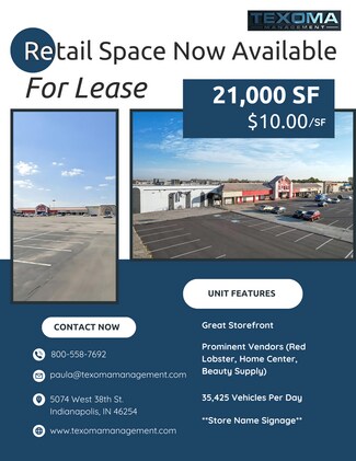 More details for 5074-5206 W 38th St, Indianapolis, IN - Industrial for Lease