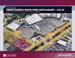 Freestanding Drive-Thru Restaurant-1.12 Acres - Bar