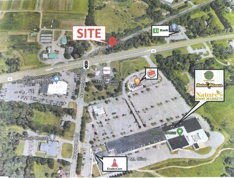 400 W Route 46, Mount Olive, NJ for sale - Aerial - Image 2 of 8