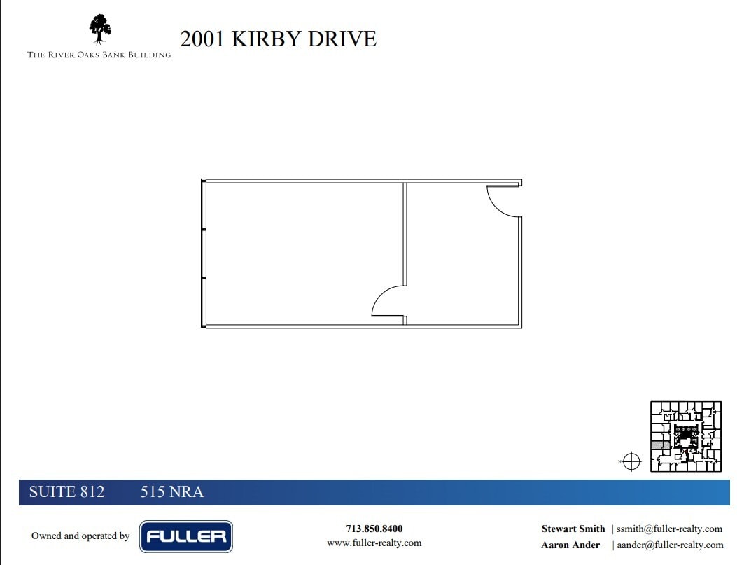2001 Kirby Dr, Houston, TX for lease Floor Plan- Image 1 of 1