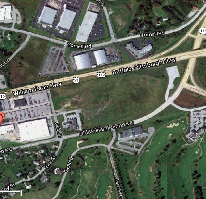 US Route 22 & Club Ln, Blairsville, PA for sale Aerial- Image 1 of 1